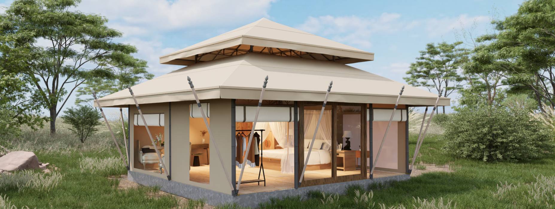 稷山县户外野奢帐篷